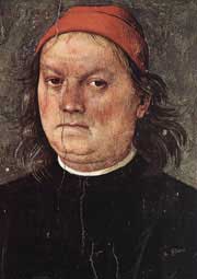 portrait of Pietro Perugino artist